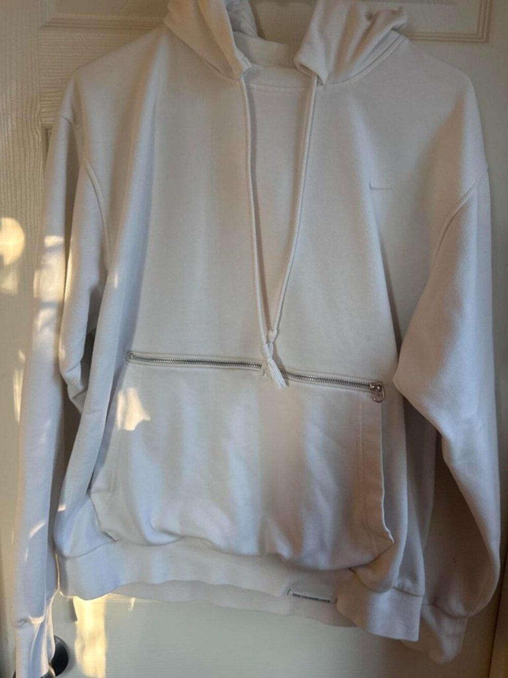 Women's White Nike Hoodie